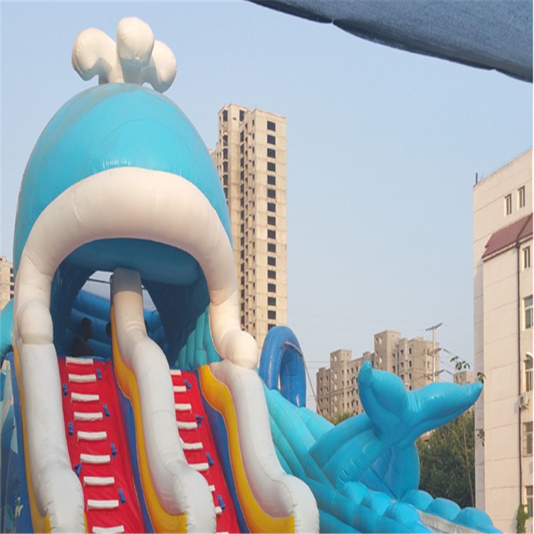 昌邑充气水上滑梯